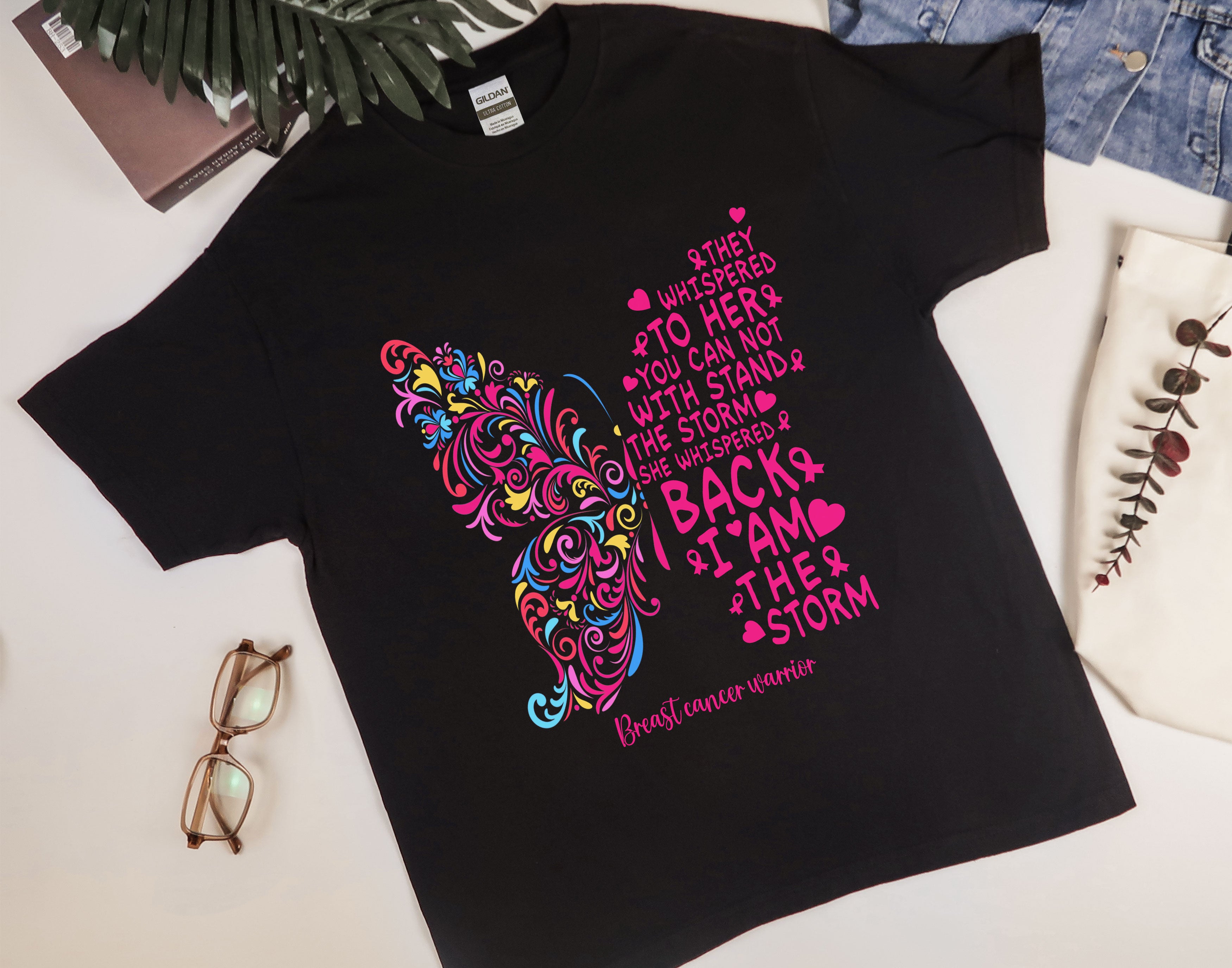 Breast Cancer Shirt For Women, I'm The Storm Strong Women Shirt, Cancer Support Shirt, Gift For Breast Cancer Warrior