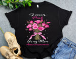 Breast Cancer Awareness Shirt, I Wear Pink For My Mom Shirt, Pink Ribbon Gift For Breast Cancer Warrior, Family Support Shirt