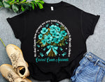 Cervical Cancer Awareness Shirt, We Don't Know How Strong We Are Shirt, Cervical Cancer Support Shirt, Teal Ribbon Gift for Cancer Warrior