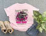 Let's Make Breast Cancer Extinct Dinosaur Shirt, Pink Ribbon Shirt, Breast Cancer Support Shirt, Gift for T-Rex Lover