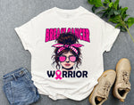 Breast Cancer Warrior Shirt, Breast Cancer Women Shirt, Breast Cancer Month Shirt, Pink Ribbon Gift for Cancer Warrior