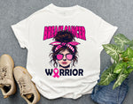 Breast Cancer Warrior Shirt, Breast Cancer Women Shirt, Breast Cancer Month Shirt, Pink Ribbon Gift for Cancer Warrior