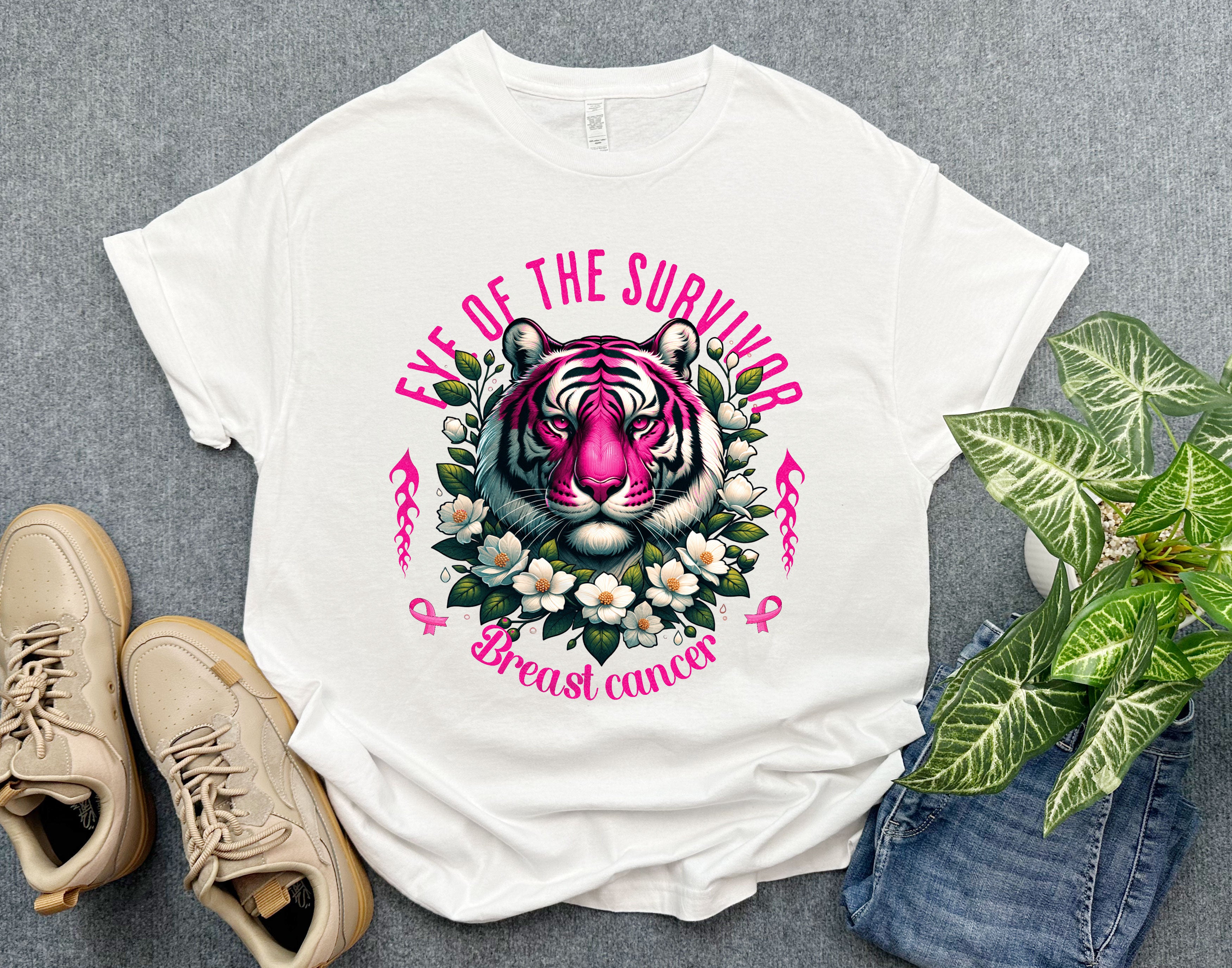 Eye Of The Survivor Breast Cancer Shirt, Pink Ribbon Shirt, Breast Cancer Awareness, Breast Cancer Survivor Shirt, Cancer Support Gift