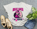 Breast Cancer Warrior Shirt for Women, Believe and Fight Shirt, Breast Cancer Month Shirt, Breast Cancer Women, Pink Ribbon Gift